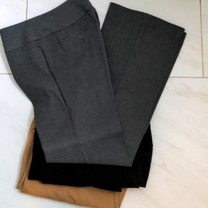 3 pairs of Express Editor Pants